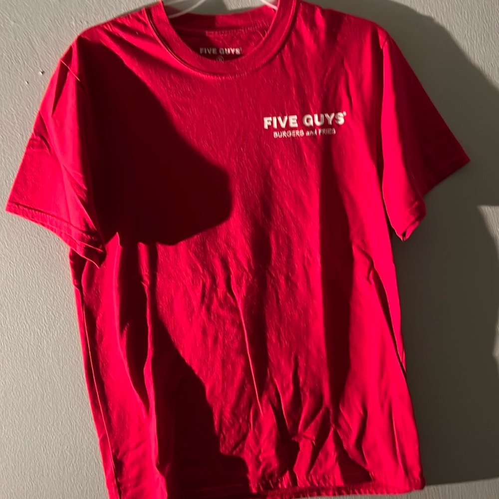Five Guys T Shirt Used